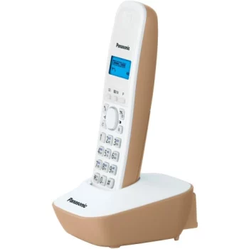 Телефон беспроводной DECT Panasonic(KX-TG1611RUJ белозолотой)